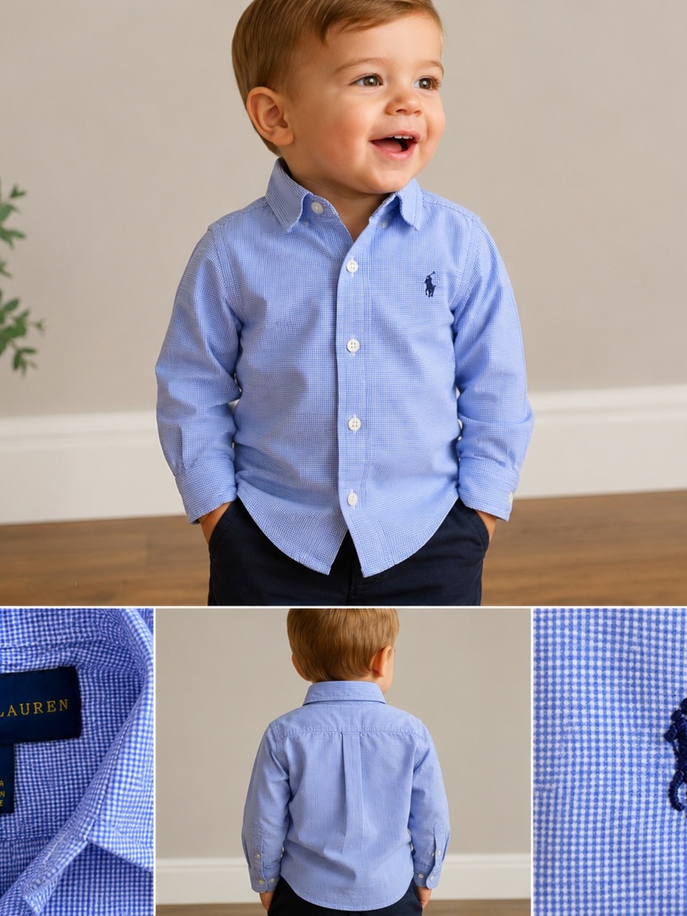 Ralph Lauren Toddler Button-Down Shirt 2T